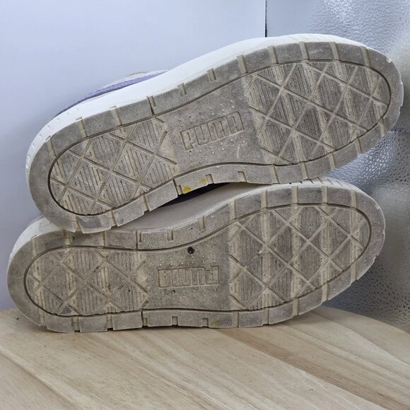 Women's Size 9.5 - Puma WMNS Karmen 2 Platform Nu Warm White Grey 406592-02 - Picture 8 of 9